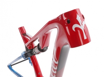 rámová sada Wilier URTA SLR+tlumič Fox Kashima red blue